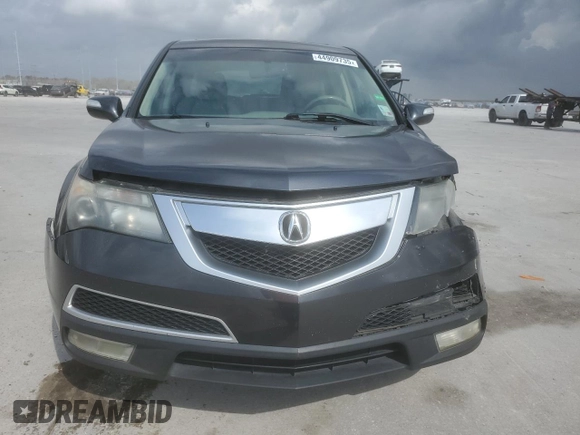 2013 Acura MDX with VIN 2HNYD2H21DH512659, listed as a Copart auction lot 44909735 with 171,737 mi miles and Salvage Title. Bid and sale history available at carsss.com. Image 5.