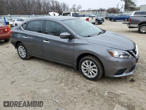 2018 Nissan Sentra SV with VIN 3N1AB7AP1JL645945, listed as a Copart auction lot 48471935 with 80,308 mi miles and Salvage Title. Bid and sale history available at carsss.com. Image 4.