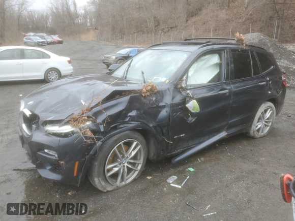 2018 BMW X3 xDrive30i with VIN 5UXTR9C50JLD59882, listed as a Copart auction lot 49089985 with 0 mi miles and Salvage Title. Bid and sale history available at carsss.com. Image 1.