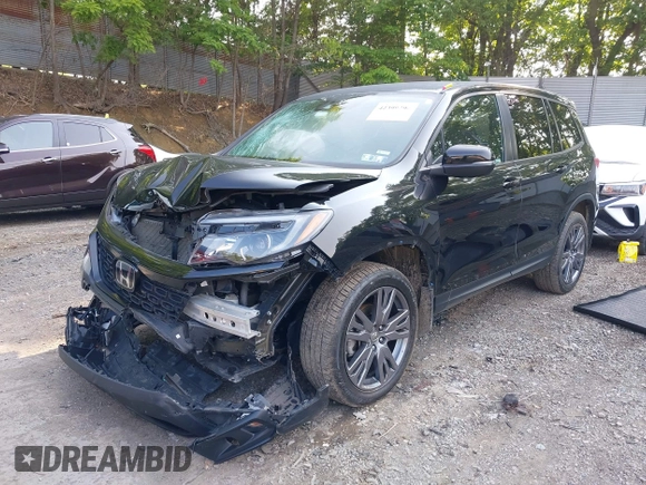 2021 Honda Passport EX-L с VIN 5FNYF8H57MB022083, выставлен на аукционе IAAI как лот 42399294 с пробегом 61 014 миль миль и . История ставок и продаж доступна на DreamBid. Изображение 18.