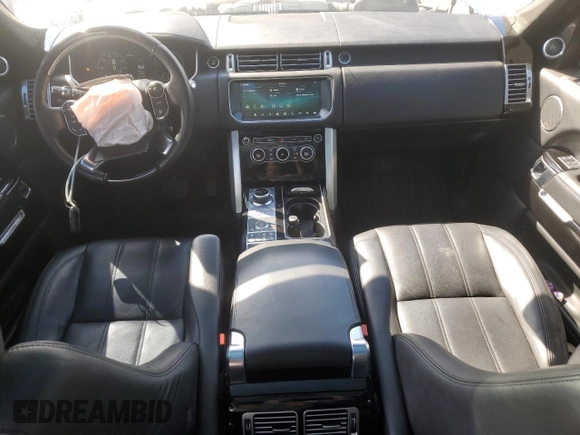 2017 Land Rover Range Rover HSE with VIN SALGS2FV8HA325212, listed as a Copart auction lot 57654425 with 98,009 mi miles and Salvage title. Bid and sale history available at DreamBid. Image 8.