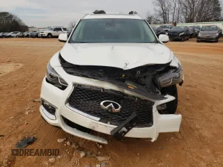 2019 Infiniti QX60 Luxe with VIN 5N1DL0MM7KC526872, listed as a Copart auction lot 43431365 with 123,058 mi miles and Salvage Title. Bid and sale history available at DreamBid. Image 5.