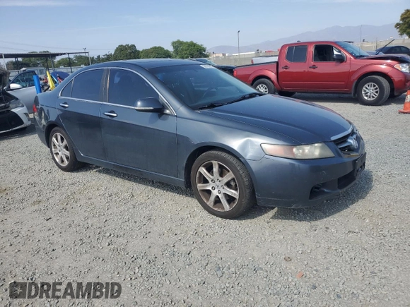 2004 Acura TSX with VIN JH4CL968X4C046153, listed as a Copart auction lot 60758575 with 160,050 mi miles and Salvage title. Bid and sale history available at DreamBid. Image 4.