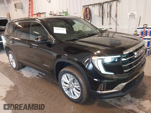 2024 GMC Acadia FWD Elevation z VIN 1GKENKKS8RJ183273, wystawiony jako IAAI lot #41683336 z przebiegiem 9 623 mil mil oraz . Historia ofert i sprzedaży dostępna na DreamBid. Obrazek 1.