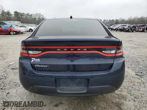 2013 Dodge Dart SE with VIN 1C3CDFAA2DD197722, listed as a Copart auction lot 48821805 with 182,465 mi miles and Salvage Title. Bid and sale history available at carsss.com. Image 6.