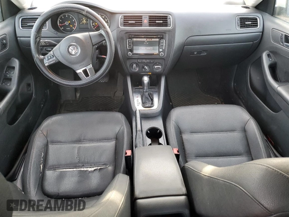 2012 Volkswagen Jetta Sedan SE w/Convenience & Sunroof with VIN 3VWDX7AJ8CM386016, listed as a Copart auction lot 46879595 with 154,968 mi miles and Clean Title. Bid and sale history available at carsss.com. Image 8.