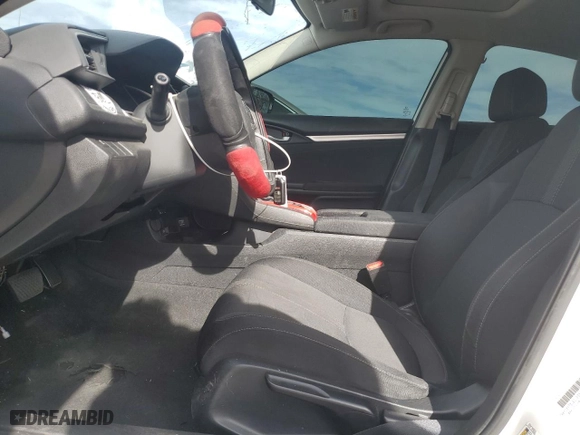 2018 Honda Civic Sedan EX with VIN 19XFC2F73JE012332, listed as a Copart auction lot 46802665 with 154,237 mi miles and Salvage Title. Bid and sale history available at carsss.com. Image 7.