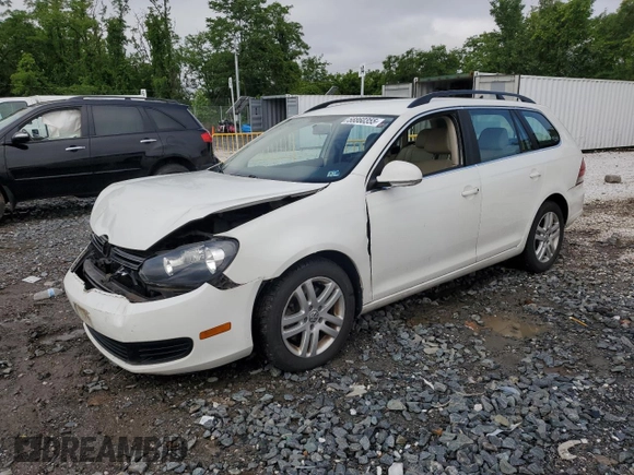 2013 Volkswagen Jetta TDI w/Sunroof & Nav with VIN 3VWPL7AJ1DM632379, listed as a Copart auction lot 58860355 with 123,327 mi miles and Salvage title. Bid and sale history available at DreamBid. Image 1.