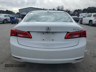 2019 Acura TLX with VIN 19UUB1F34KA010161, listed as a Copart auction lot 87157924 with 105,427 mi miles and Salvage Title. Bid and sale history available at carsss.com. Image 6.