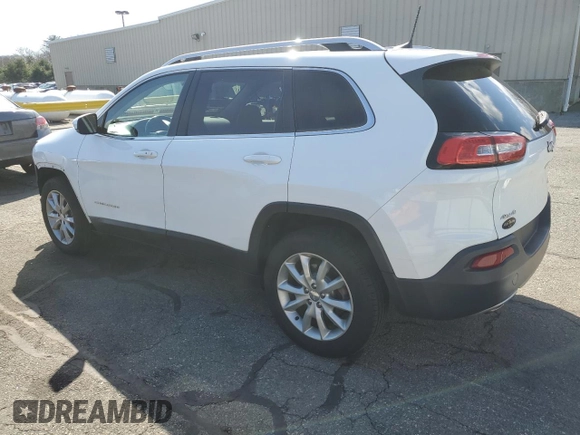 2016 Jeep Cherokee Limited with VIN 1C4PJMDB6GW261526, listed as a Copart auction lot 50379155 with 109,638 mi miles and Salvage title. Bid and sale history available at DreamBid. Image 2.