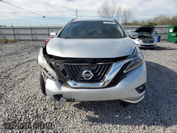 2018 Nissan Murano SV with VIN 5N1AZ2MG0JN197006, listed as a Copart auction lot 49572025 with 87,903 mi miles and Salvage Title. Bid and sale history available at DreamBid. Image 5.