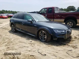 2018 Audi A4 allroad Premium Plus with VIN WA18NAF48JA059923, listed as a Copart auction lot 63495584 with 0 mi miles and Salvage Title. Bid and sale history available at carsss.com. Image 4.