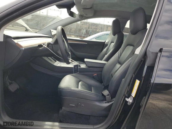 2023 Tesla Model Y Long Range with VIN 7SAYGDEE3PF646125, listed as a Copart auction lot 53510775 with 45,019 mi miles and Salvage Title. Bid and sale history available at carsss.com. Image 7.