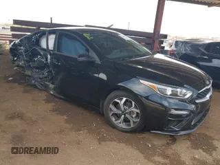 2020 Kia Forte LXS with VIN 3KPF24AD9LE255125, listed as a IAAI auction lot 41939300 with 53,569 mi miles. Bid and sale history available at carsss.com. Image 1.