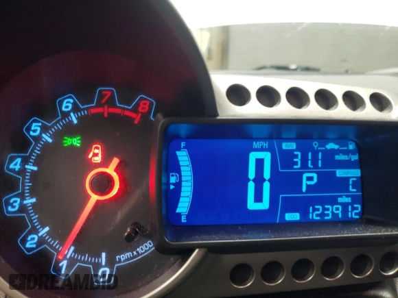 2014 Chevrolet Sonic LT with VIN 1G1JC6SH6E4239708, listed as a Copart auction lot 85530104 with 123,912 mi miles and Salvage Title. Bid and sale history available at carsss.com. Image 9.