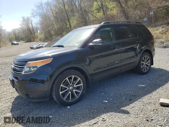 2015 Ford Explorer XLT with VIN 1FM5K8D84FGA30743, listed as a Copart auction lot 53464025 with 77,959 mi miles and Salvage Title. Bid and sale history available at carsss.com. Image 1.