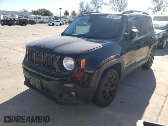 2017 Jeep Renegade Latitude с VIN ZACCJABB9HPG33343, выставлен на аукционе Copart как лот 88454115 с пробегом 136 159 миль миль и Списание • Salvage title. История ставок и продаж доступна на DreamBid. Изображение 1.