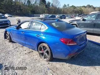 2019 Genesis G70 Advanced with VIN KMTG34LE7KU027701, listed as a IAAI auction lot 41884492 with 60,795 mi miles and . Bid and sale history available at DreamBid. Image 3.