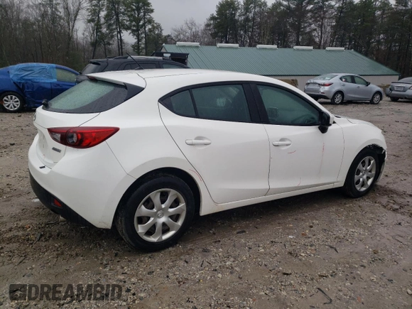 2015 Mazda 3 i Sport with VIN 3MZBM1K75FM203997, listed as a Copart auction lot 48882775 with 150,484 mi miles and Clean Title. Bid and sale history available at DreamBid. Image 3.