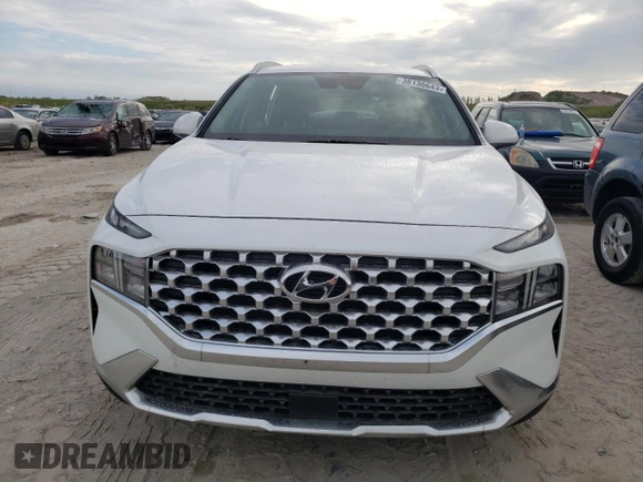 2022 Hyundai Santa Fe SEL with VIN 5NMS24AJXNH434726, listed as a Copart auction lot 38136643 with 19,168 mi miles. Bid and sale history available at carsss.com. Image 5.