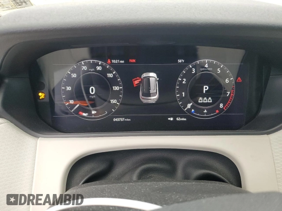 2020 Land Rover Range Rover Velar S z VIN SALYB2EX7LA290601, wystawiony jako Copart lot #47217515 z przebiegiem 43 737 mil mil oraz Szkody całkowita. Historia ofert i sprzedaży dostępna na DreamBid. Obrazek 9.