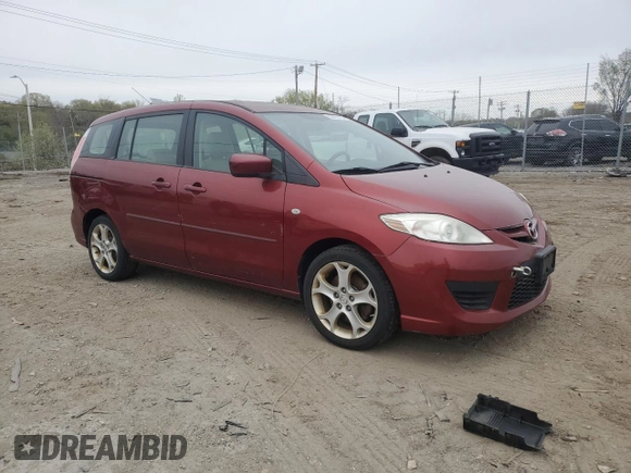 2009 Mazda 5 Touring with VIN JM1CR29L690337071, listed as a Copart auction lot 52685145 with 172,874 mi miles and Clean Title. Bid and sale history available at carsss.com. Image 4.