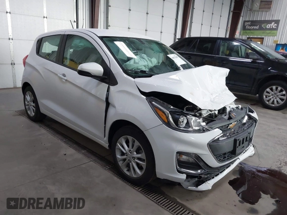 2022 Chevrolet Spark 1LT with VIN KL8CD6SA3NC033664, listed as a IAAI auction lot 40675007 with 49,578 mi miles. Bid and sale history available at carsss.com. Image 1.