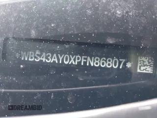 2023 BMW M3 Competition xDrive с VIN WBS43AY0XPFN86807, выставлен на аукционе IAAI как лот 41805104 с пробегом 28 773 миль миль и . История ставок и продаж доступна на DreamBid. Изображение 17.