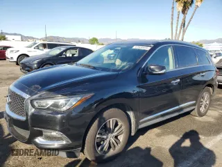 2018 Infiniti QX60 with VIN 5N1DL0MN0JC510584, listed as a Copart auction lot 47620935 with 182,537 mi miles and Salvage Title. Bid and sale history available at carsss.com. Image 1.