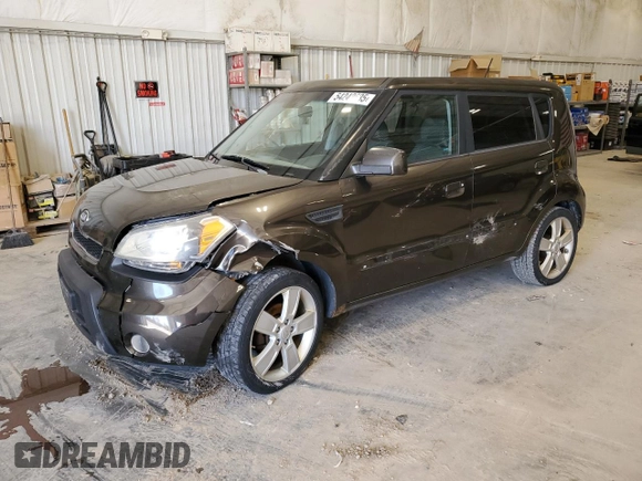 2010 Kia Soul + with VIN KNDJT2A28A7066375, listed as a Copart auction lot 54242635 with 192,327 mi miles and Non Repairable. Bid and sale history available at DreamBid. Image 1.
