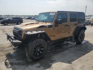 2015 Jeep Wrangler Unlimited Freedom with VIN 1C4HJWDG3FL644237, listed as a Copart auction lot 66178595 with 132,140 mi miles and Clean title. Bid and sale history available at DreamBid. Image 1.