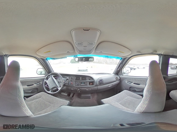 2000 Dodge Ram 1500 with VIN 3B7HC13YXYG127623, listed as a Copart auction lot 43593555 with 99,632 mi miles and Salvage Title. Bid and sale history available at carsss.com. Image 12.
