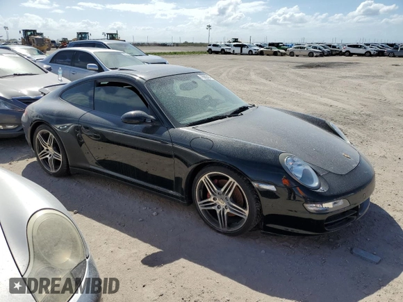 2008 Porsche 911 Carrera S with VIN WP0AB29978S732198, listed as a Copart auction lot 76882424 with Not Provided miles and Salvage Title. Bid and sale history available at carsss.com. Image 4.
