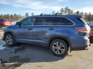 2015 Toyota Highlander LE with VIN 5TDBKRFH3FS142112, listed as a Copart auction lot 46977675 with 254,519 mi miles and Salvage Title. Bid and sale history available at carsss.com. Image 2.