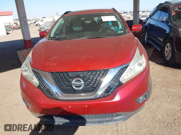 2016 Nissan Murano S with VIN 5N1AZ2MH8GN133376, listed as a IAAI auction lot 41373139 with 162,905 mi miles and . Bid and sale history available at DreamBid. Image 12.