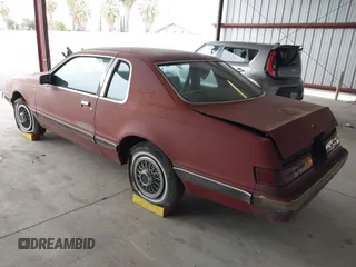 1984 Ford Thunderbird with VIN 1FABP4630EA111572, listed as a IAAI auction lot 41569309 with 7,919 mi miles and . Bid and sale history available at DreamBid. Image 3.