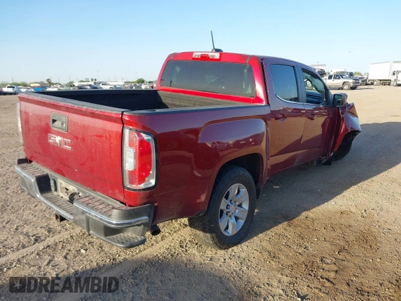 2017 GMC Canyon 2WD SLE with VIN 1GTG5CEN4H1196360, listed as a IAAI auction lot 41802252 with 72,208 mi miles and . Bid and sale history available at carsss.com. Image 4.