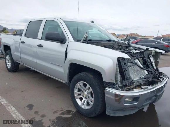 2014 Chevrolet Silverado 1500 LT with VIN 3GCPCREC8EG175659, listed as a IAAI auction lot 41793713 with 118,568 mi miles. Bid and sale history available at carsss.com. Image 1.