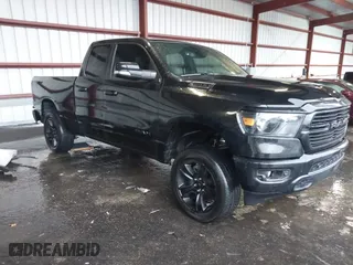 2021 Ram 1500 Big Horn with VIN 1C6SRFBT4MN727666, listed as a IAAI auction lot 41052455 with 46,236 mi miles. Bid and sale history available at carsss.com. Image 1.