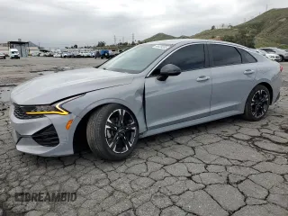 2022 Kia K5 GT-Line with VIN 5XXG64J25NG112576, listed as a Copart auction lot 48426205 with 52,476 mi miles and Salvage Title. Bid and sale history available at carsss.com. Image 1.