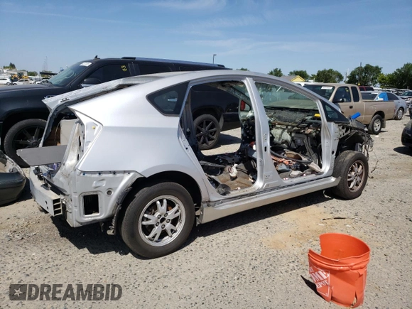 2010 Toyota Prius II with VIN JTDKN3DU8A0129694, listed as a Copart auction lot 53755805 with 0 mi miles and Salvage Title. Bid and sale history available at carsss.com. Image 3.