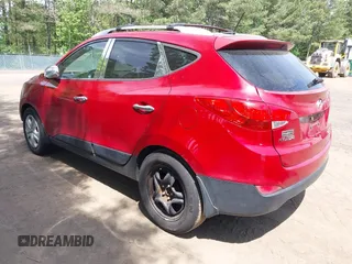 2013 Hyundai Tucson GLS with VIN KM8JU3AC9DU699108, listed as a IAAI auction lot 42105660 with 144,703 mi miles. Bid and sale history available at carsss.com. Image 3.