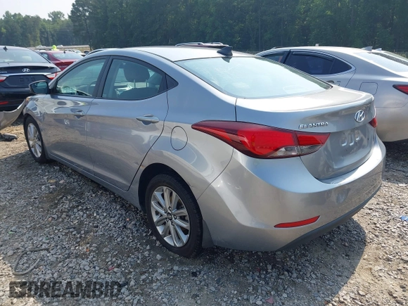 2016 Hyundai Elantra SE with VIN 5NPDH4AE3GH707795, listed as a IAAI auction lot 42572998 with 142,774 mi miles and . Bid and sale history available at DreamBid. Image 3.