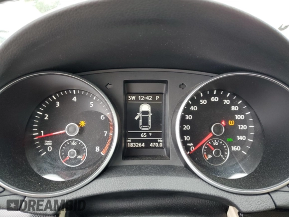 2013 Volkswagen Jetta SportWagen SE w/Sunroof with VIN 3VWPP7AJ7DM691196, listed as a Copart auction lot 71527094 with 183,264 mi miles and Salvage Title. Bid and sale history available at carsss.com. Image 9.