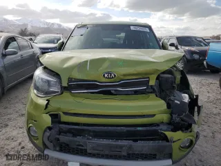 2019 Kia Soul + with VIN KNDJP3A54K7910384, listed as a Copart auction lot 48238035 with 77,426 mi miles and Salvage Title. Bid and sale history available at carsss.com. Image 5.
