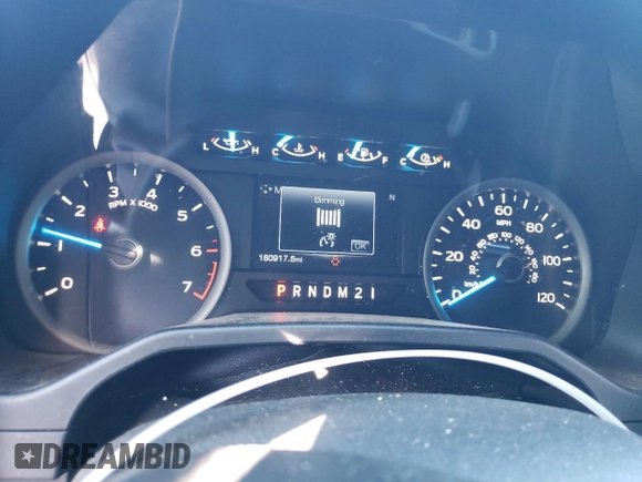 2016 Ford F-150 XL with VIN 1FTEW1CG4GKF29565, listed as a Copart auction lot 52679695 with 180,917 mi miles and Salvage Title. Bid and sale history available at DreamBid. Image 9.