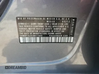 2012 Volkswagen Jetta SE с VIN 3VWDP7AJ5CM411860, выставлен на аукционе Copart как лот 61605695 с пробегом 187 743 миль миль и Чистый • Clean title. История ставок и продаж доступна на DreamBid. Изображение 12.