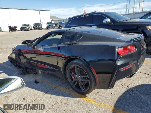 2018 Chevrolet Corvette 1LT with VIN 1G1YB2D7XJ5103391, listed as a Copart auction lot 69462814 with 35,323 mi miles and Clean Title. Bid and sale history available at carsss.com. Image 2.