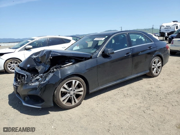 2016 Mercedes-Benz E-Class E 350 Sport with VIN WDDHF5KBXGB252565, listed as a Copart auction lot 52399045 with 49,506 mi miles and Salvage Title. Bid and sale history available at carsss.com. Image 1.