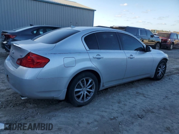 2008 Infiniti G35 with VIN JNKBV61EX8M223608, listed as a Copart auction lot 84799084 with 71,328 mi miles and Salvage Title. Bid and sale history available at DreamBid. Image 3.